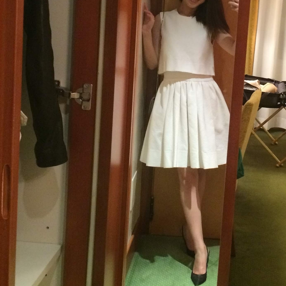 White dress